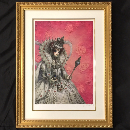 アールビバン THORES 柴本 「茨の王冠」 ミクスドメディア 2:40 版画 美術品