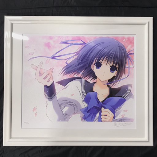 アールビバン 鈴平ひろ 「SAKURA」 ミクストメディア 版画